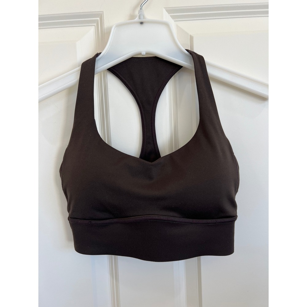 Buff Bunny Collagen Sports Bra Cold Brew Brown Size Small - Picture 1 of 5